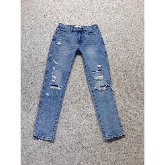 Buckle Denim - 27 Buckle Vervet high-rise ripped distressed skinny